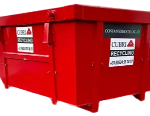 Open 3m3 Container voor Groenafval